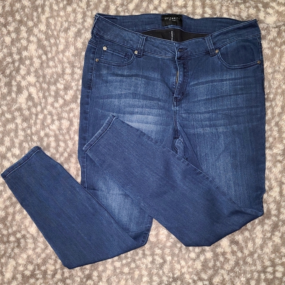 Celebrity pink jeans